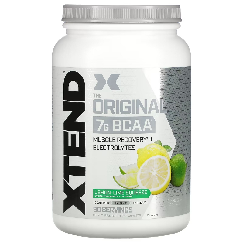 Scivation Xtend аминокислоты с разветвленными боковыми цепями со вкусом лимона и лайма 455 унции (1291 г)