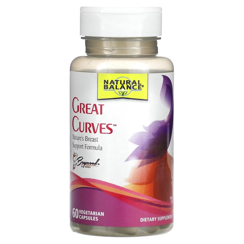 Natural Balance, Great Curves, 60 Vegetarian Capsules