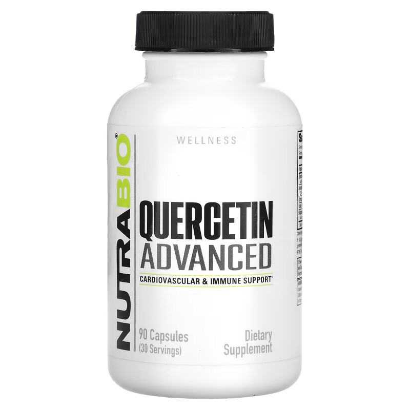 Nutrabio Labs, Wellness, Quercetin Advanced, 90 Capsules