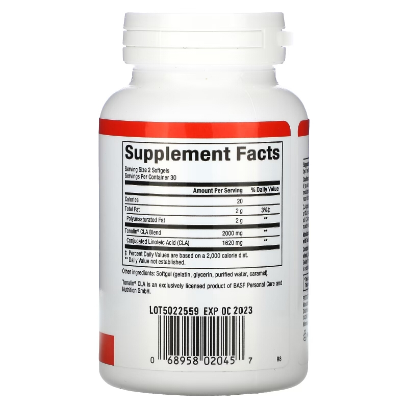 Natural Factors, CLA, 1,000 mg, 60 Softgels