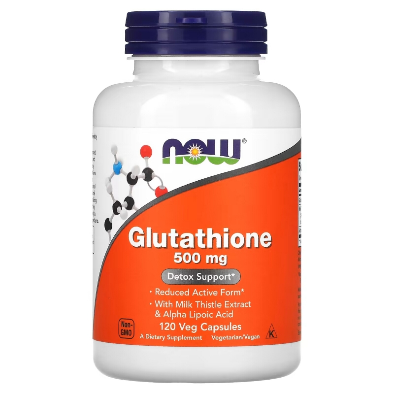 NOW Foods, Glutathione, 500 mg, 120 Veg Capsules