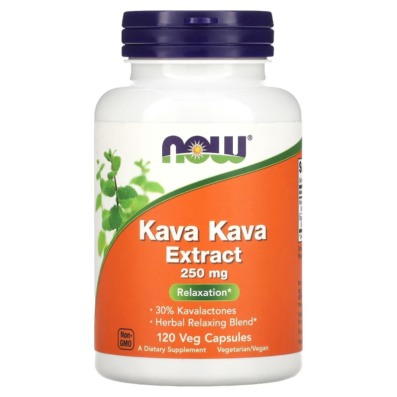 NOW Foods, Kava Kava Extract, 250 mg, 120 Veg Capsules