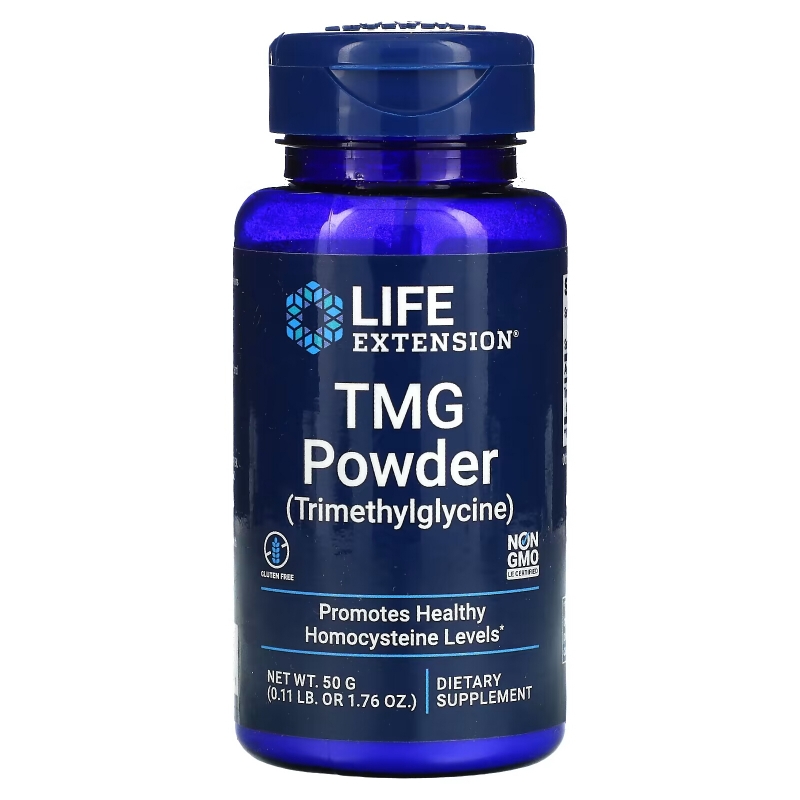 Life Extension, TMG Powder (Trimethylglycine), 1.76 oz (50 g)