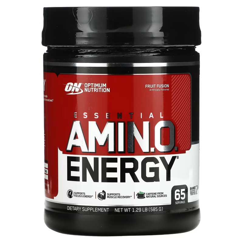 Optimum Nutrition, ESSENTIAL AMIN.O. ENERGY, Fruit Fusion, 1.29 lb (585 g)