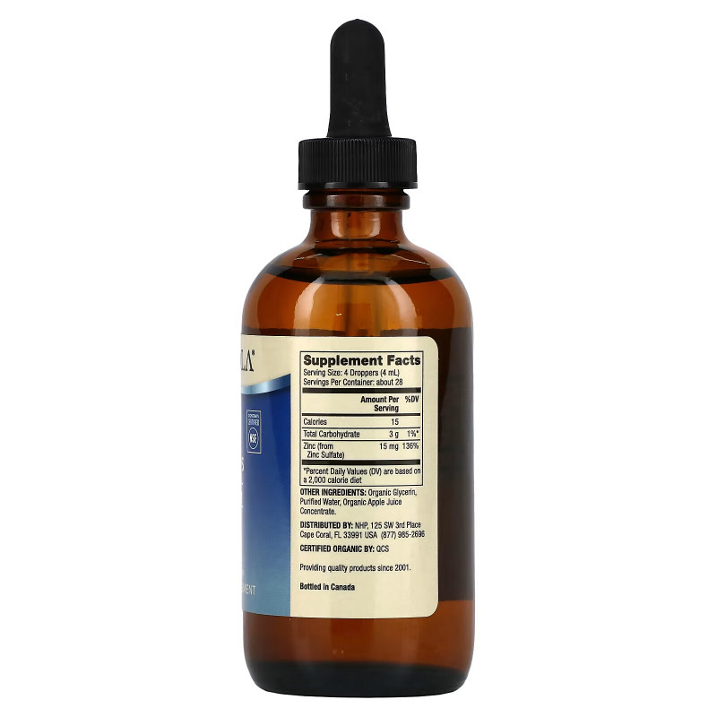 Dr. Mercola, Zinc, 15 mg, 3.88 fl oz (115 ml)