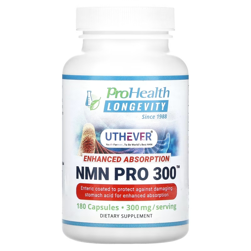 ProHealth Longevity, NMN Pro 300, 150 mg, 180 Capsules