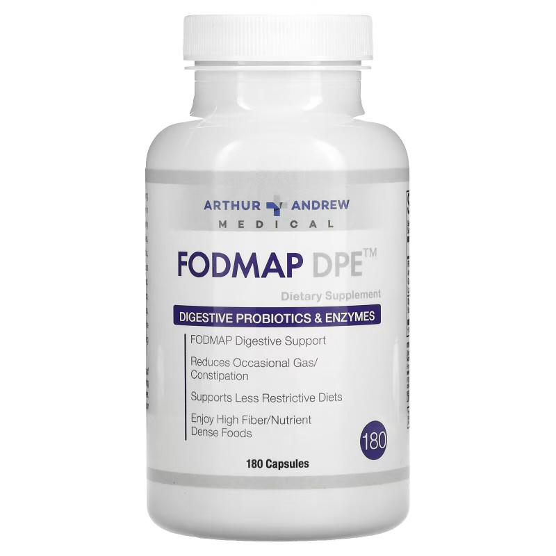 Arthur Andrew Medical, FODMAP DPE, 180 Capsules