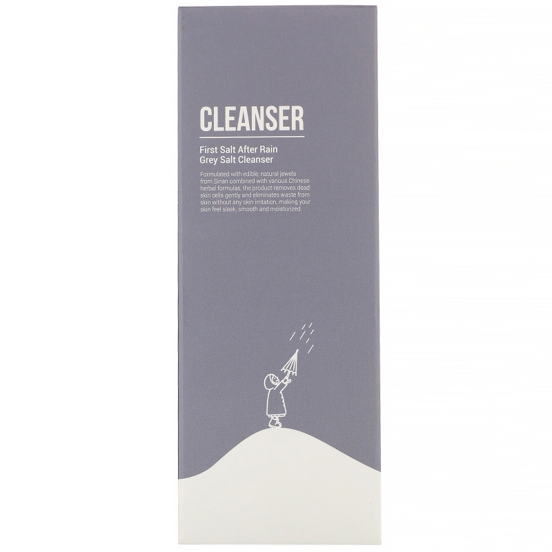 First Salt After The Rain, Grey Salt Cleanser, 150 g