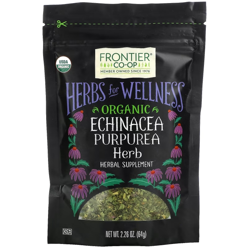 Frontier Co-op, Organic Echinacea Purpurea Herb, 2.26 oz (64 g)